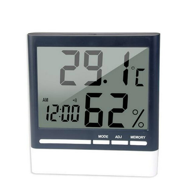 Begine Clearance Household Indoor Digital Display Thermometer and Hygrometer (Without Battery