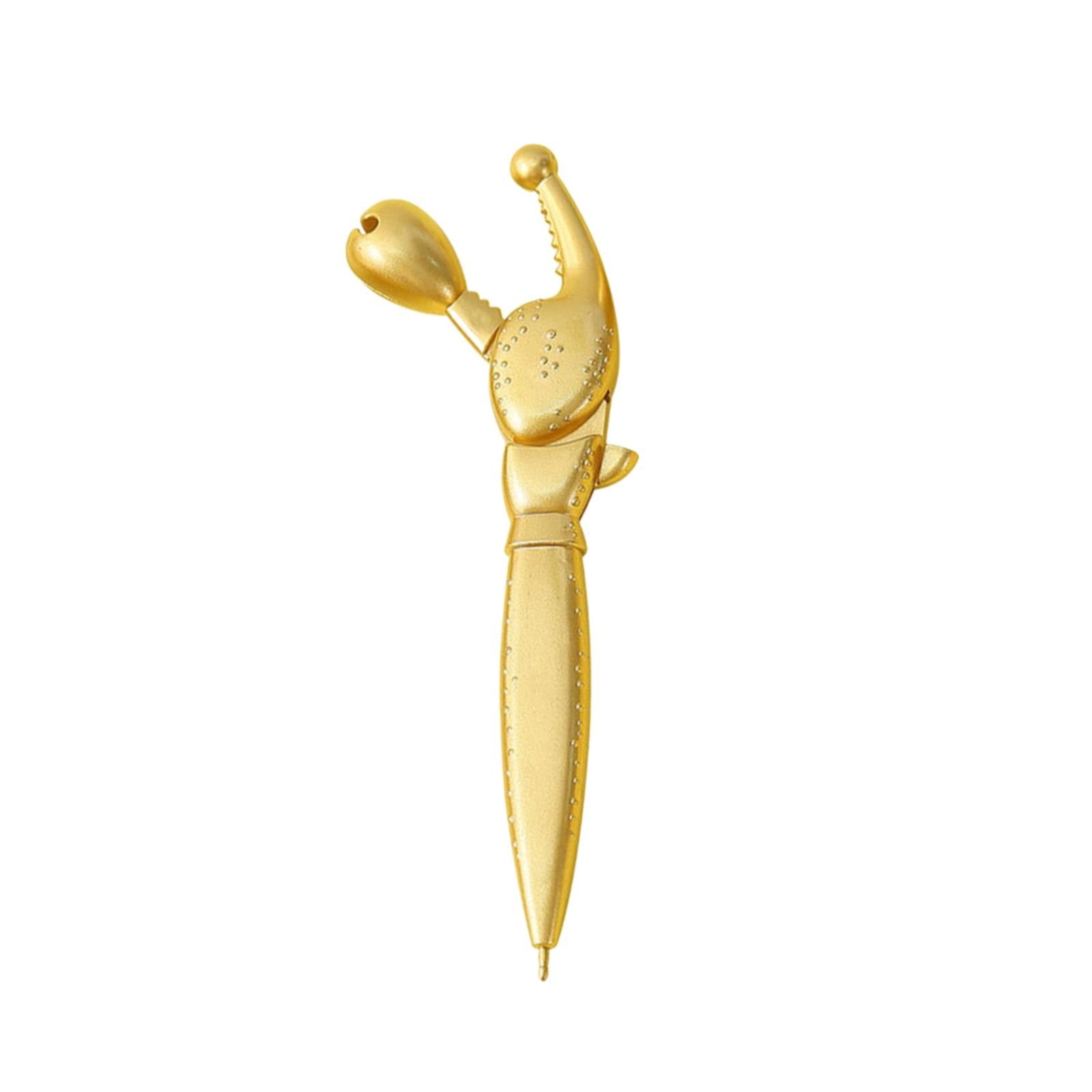 Begine Crab Claw Pen Clearance,Golden Wooden Fish Merit Pen Crab Claw