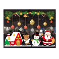 Begine Wall Sticker,Christmas Wall Stickers New Year Shop Window