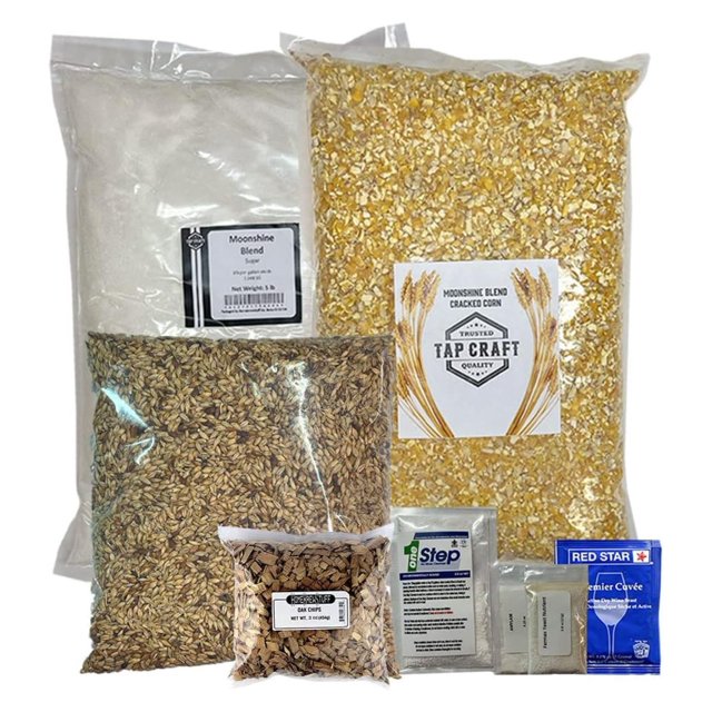 Beginner Bourbon Recipe Mash and Fermentation Kit Make Your Own