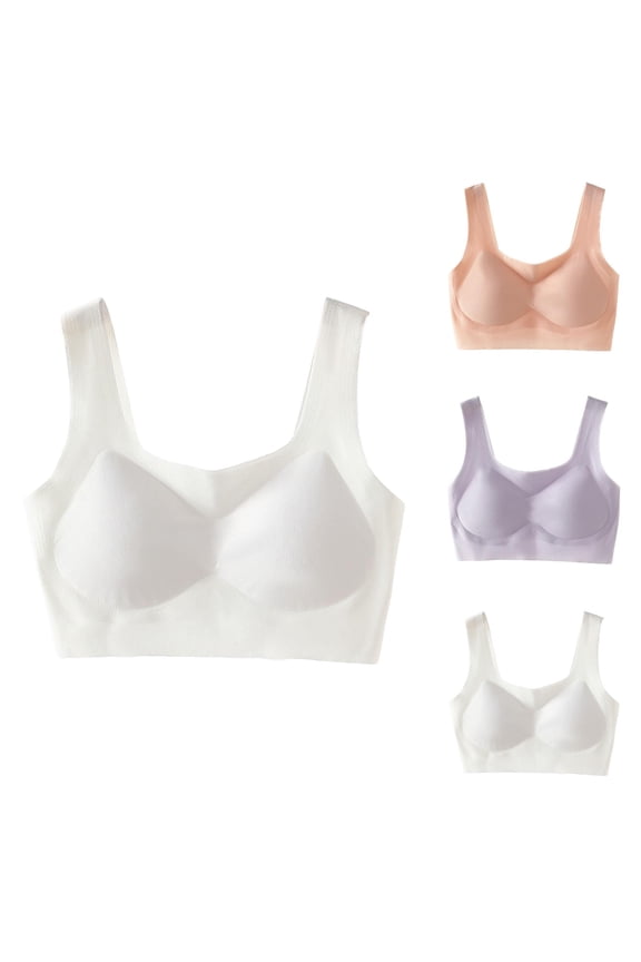 Beginner Bra Girls Sports Bra Girls Underwear Training Bras For Girls 10 16 Sports Seamless Bra With Removable Padding