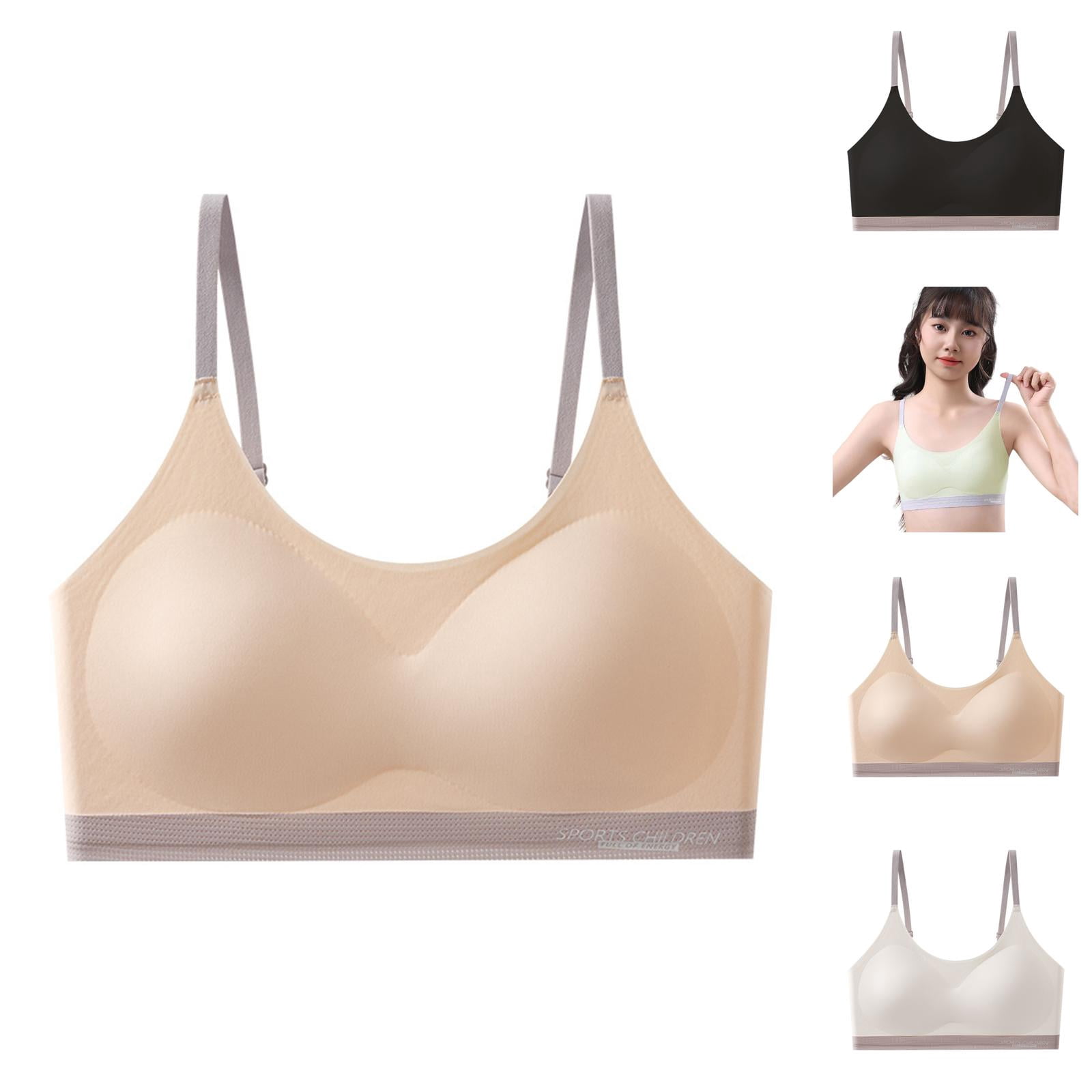 Beginner Bra Bras Girls Underwear Adjustable Sports Vest Style for ...