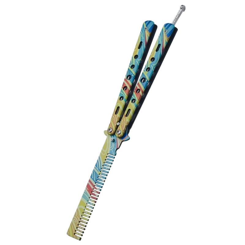 Beginner Butterfly Knife SevenHole Butterfly Practice Knife Training