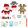 Beginner Crochet Kit Christmas Series Crochet Kits with Instruction