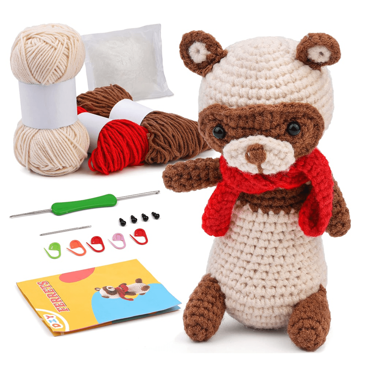 Beginner Crochet Kit Crochet Animal Kit with Instruction