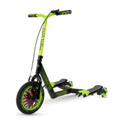 Madd Gear Raptor Dino Glide Kids Scooter, Green, 10-Inch Tire, Light-Up Wheels, Beginner Scooter for Kids Ages 6+