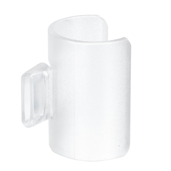 TEHAUX White PVC Flute Mouthpiece Trainer Aid for Beginners, 1 Piece, Easy to Use and