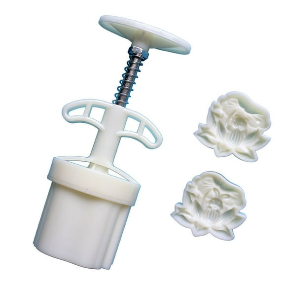 Beginner Friendly ABS Dessert Press Tool 3D Flower Designs For Cake Pastry