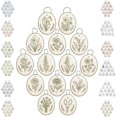 thumbnail image 1 of Beginner-Friendly DIY Heirloom Oval Embroidery Ornament Kit Collection Handmade Christmas Embroidery Craft Kit for Holiday Decor Gift and Creative Home Display (flowers), 1 of 7