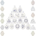 thumbnail image 1 of Beginner-Friendly DIY Heirloom Oval Embroidery Ornament Kit Collection Handmade Christmas Embroidery Craft Kit for Holiday Decor Gift and Creative Home Display (easter), 1 of 7