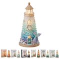 thumbnail image 1 of Beginner-Friendly DIY Lighted Sea Glass-Style Lighthouse Kit Collection – LED Lighthouse Craft, Handmade Ocean Beach Decor Gift for Craft Lovers, 1 of 7