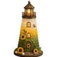 thumbnail image 1 of Beginner-Friendly DIY Lighted Sea Glass-Style Lighthouse Kit,DIY Sea Glass Lighthouse Kit Collection with Pieces & Guide,Adults Craft Kit,Handmade Ocean Beach Decor for Craft Lovers, 1 of 9