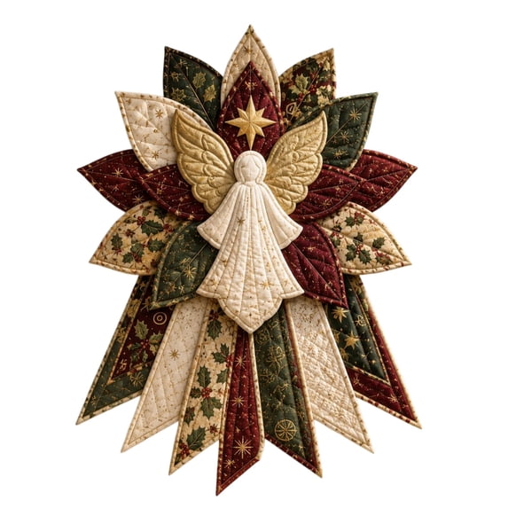 Beginner-Friendly Oversized Christmas Character Quilted Door Hanger Sewing Kit