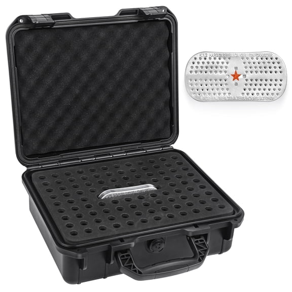 Beginner-Friendly Secure Case - Waterproof & Drop-Resistant Storage with Desiccant for Travel and Home