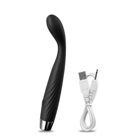 Women Vibrator, XBONP G Spot Vibrator Finger Vibrator Sex Toys with 10 Modes Powerful Clitoral Stimulator Vibrating Massager Wand for Women, Black