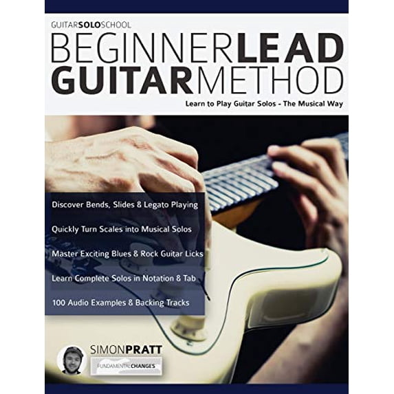 Pre-Owned The Beginner Lead Guitar Method (Paperback 9781789330595) by Simon Pratt, Joseph Alexander, Tim Pettingale