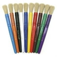 thumbnail image 1 of Creativity Street Beginner Paint Brushes, 10 Assorted Colors, 7" Long, 10 Brushes, 1 of 2