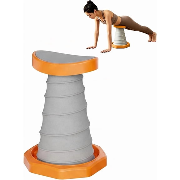 Beginner Push-Up with Assist Springs, Correct Posture & Prevents Compensation -- No Shrugging or Arching, Compact Strength Equipment for & Office
