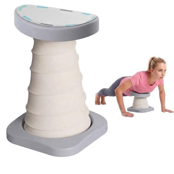 Push-Up Stands for Beginners, Non-Slip Home Chest Workout Upper Body Strength Training Fitness Equipment（Grey）