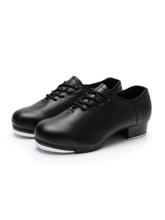 Beginner Tap Dance Shoe-Jazz Tap Dacncing Shoes for Girls,Boys(Little Kid,Big Kid)
