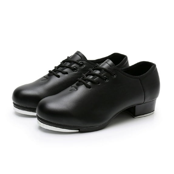 Beginner Tap Dance Shoe-Jazz Tap Dacncing Shoes for Girls,Boys(Little Kid,Big Kid)