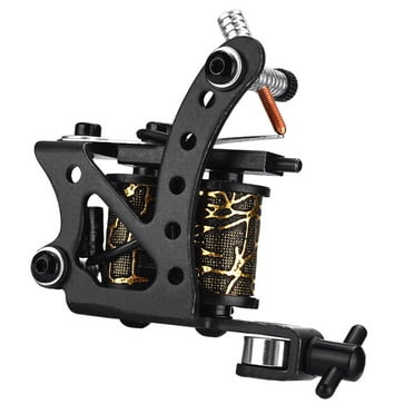 Beginner Tattoo Machine with 8 Coils, Lightweight and Easy to Use for Practicing