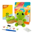 thumbnail image 1 of Beginner Turtle Crochet Kit - Cute Animal,Crochet Kits for Kids and Adults, Crochet Kit for Beginners with Step-by-Step Video Tutorials, Bundle Includes Yarn, Hook, Needles, Accessories, 1 of 8