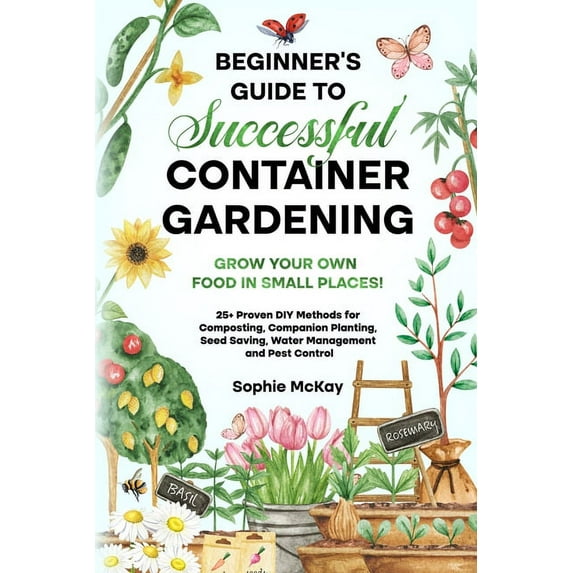 Beginner's Guide to Successful Container Gardening: Grow Your Own Food ...