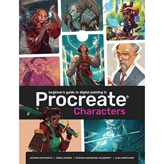 Pre-Owned Beginner's Guide To Procreate: Characters: How to create characters on an iPad Paperback