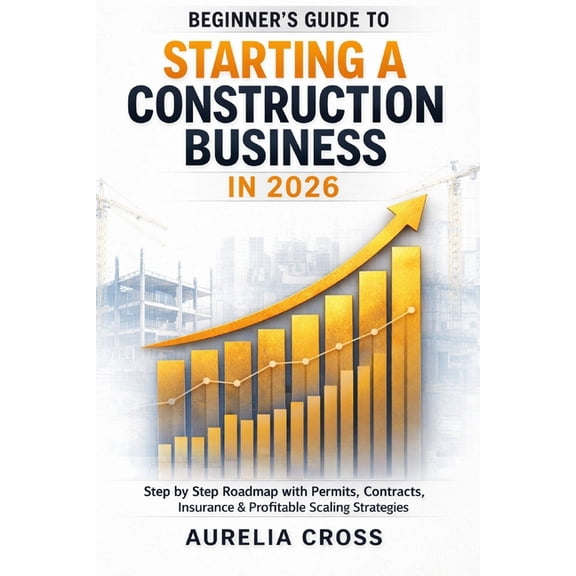 Beginner's Guide to Starting a Construction Business in 2026: Step-by-Step Roadmap with Permits, Contracts, Insurance & , (Paperback)