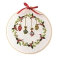 thumbnail image 1 of Beginners Cross-stitch Sewing Kit DIY Embroidery Ribbon Set Hand-stitched Decoration, 1 of 7