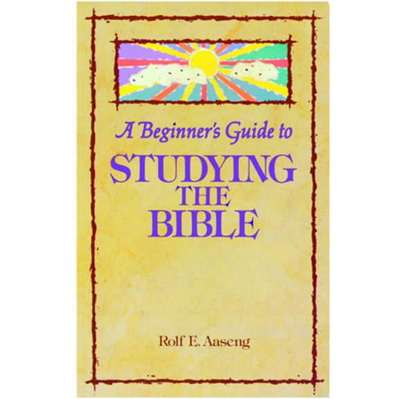 Pre-Owned Beginners Guide to Studying the Bible, 9780806625713, 0806625716, Paperback,