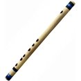 thumbnail image 1 of Beginners/Professional Musicians Musical Instruments Bamboo Transverse Flutes Indian Bansuri (G Tune) 30 CM, 1 of 1