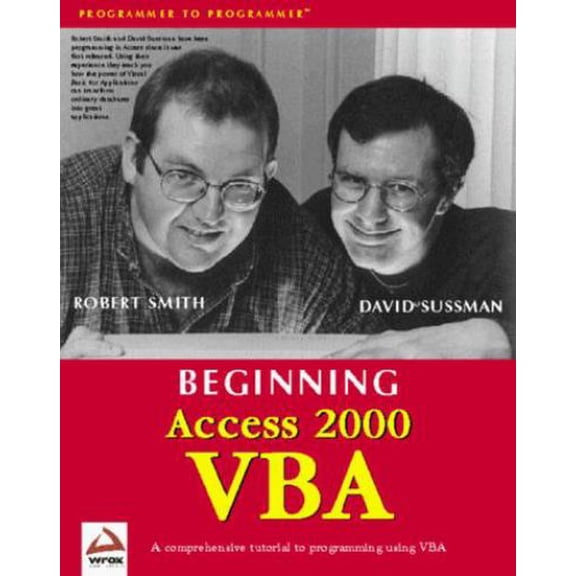 Pre-Owned Beginning Access 2000 Vba, 9781861001764, 1861001762, Paperback, illustrated edition edition
