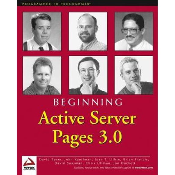 Pre-Owned Beginning Active Server Pages 3.0 (Paperback) 0764543636 9780764543630
