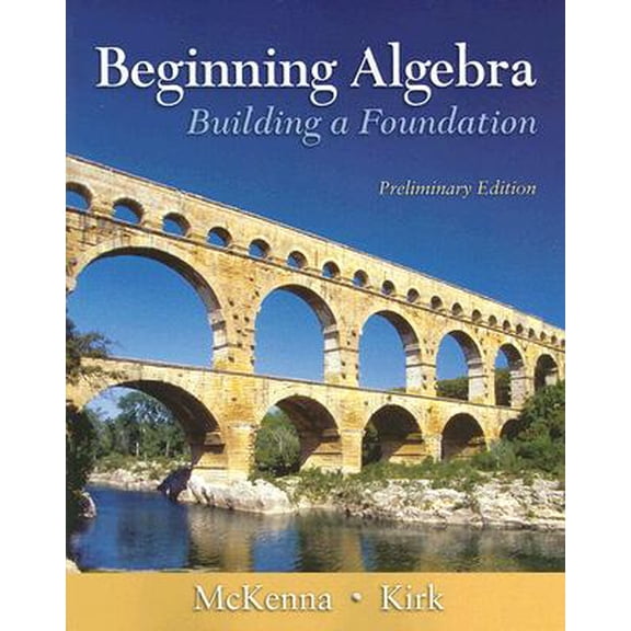 Pre-Owned Beginning Algebra: Building a Foundation (Paperback) by Paula McKenna, Honey Kirk