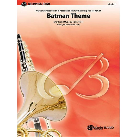 Beginning Band: Batman Theme (from the Original TV Series) (Paperback)