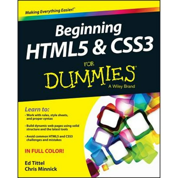 Pre-Owned Beginning HTML5 & CSS3 For Dummies Paperback