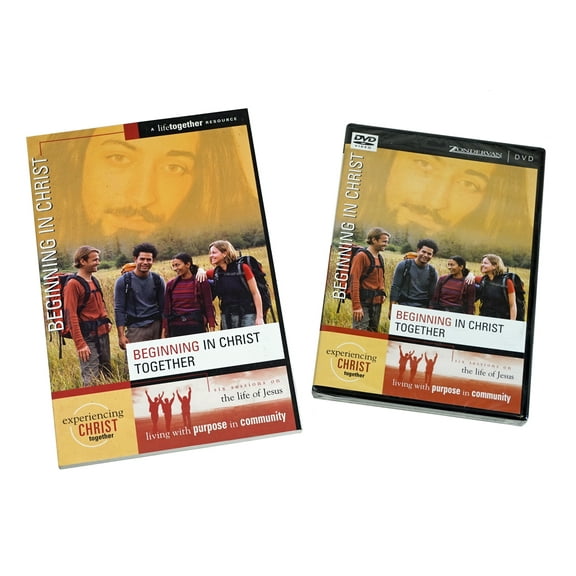 Beginning In Christ Together DVD & Bible Study Guide Book - Take the next step in living a life of purpose and community