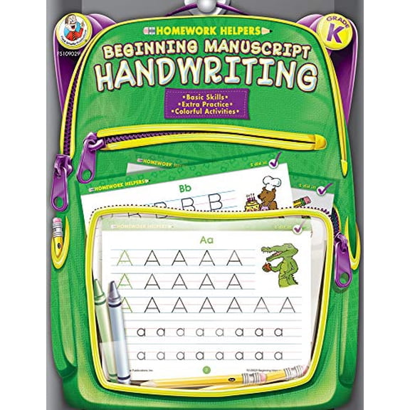 Pre-Owned Beginning Manuscript Handwriting, Grade K (Paperback) 9780768207002