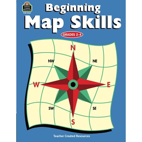 Pre-Owned Beginning Map Skills (Paperback) 1557341672 9781557341679