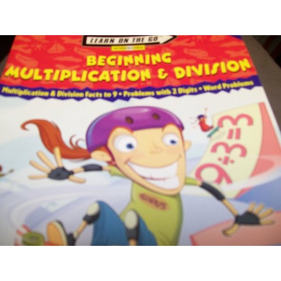 Pre-Owned Beginning Multiplication & Division (Learn on the Go) Paperback