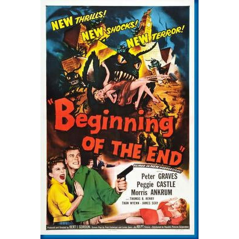 Beginning Of The End Movie Poster Art Poster 24x36 Unframed Age