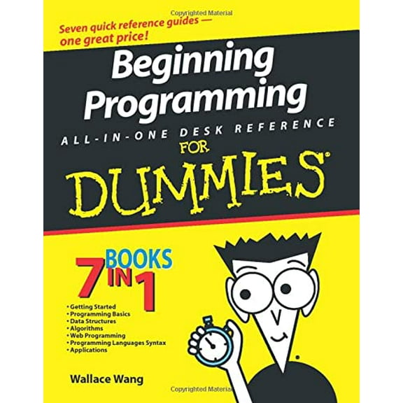 Pre-Owned Beginning Programming All-In-One Desk Reference for Dummies (Paperback) 0470108541 9780470108543