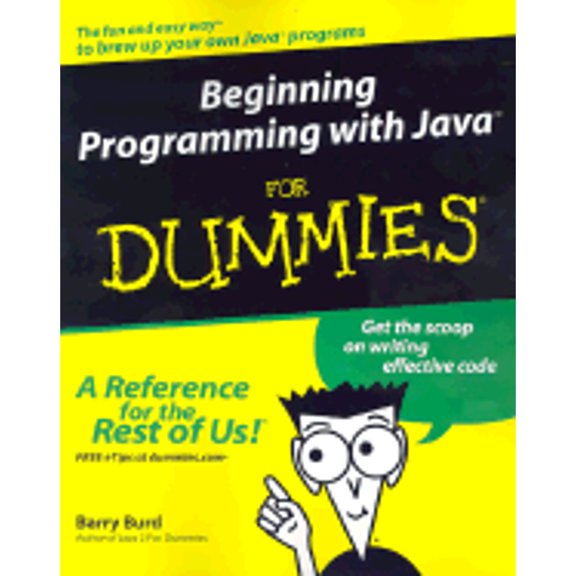 Pre-Owned Beginning Programming with JavaTM For Dummies® Paperback