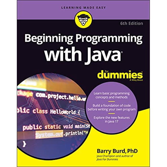 Pre-Owned Beginning Programming with Java for Dummies (Paperback) 1119806917 9781119806912