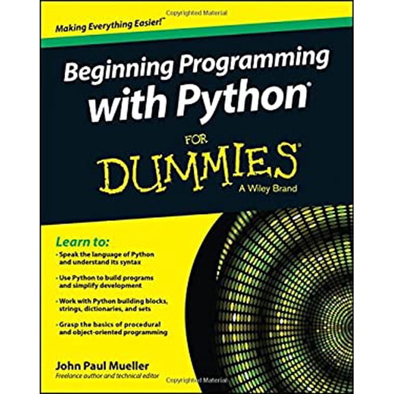 Pre-Owned Beginning Programming with Python FD (For Dummies Series) Paperback