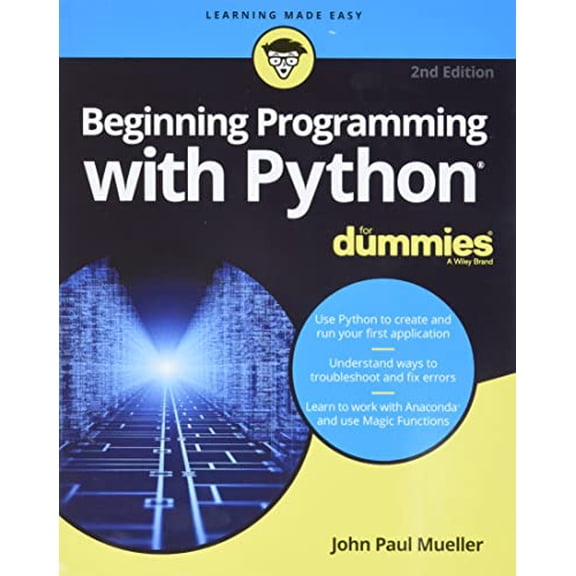 Pre-Owned Beginning Programming with Python For Dummies, 2nd Edition, 9781119457893, 1119457890, Paperback, 2 edition