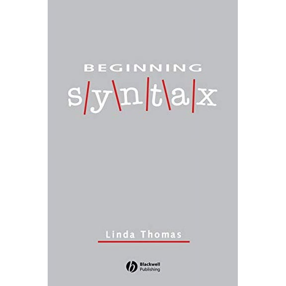 Beginning Syntax, (Paperback)