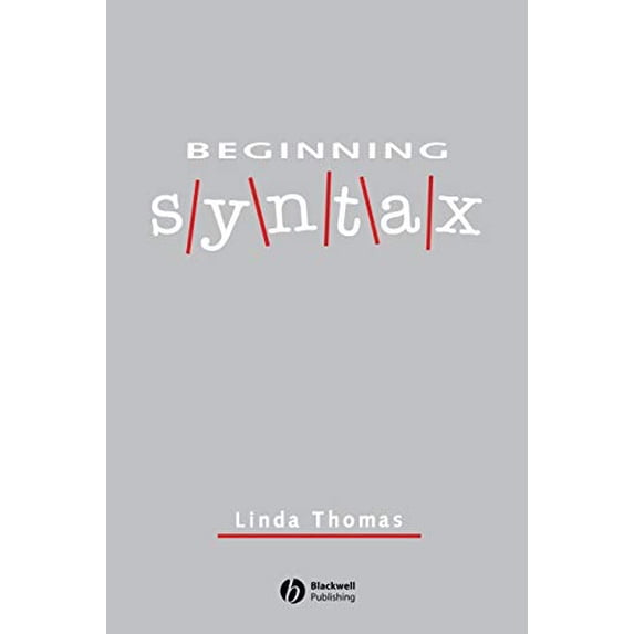 Pre-Owned Beginning Syntax Paperback